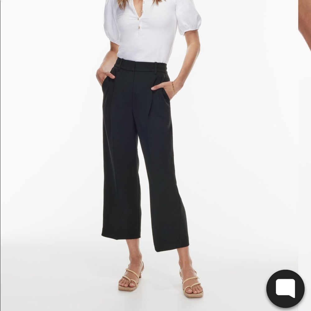 Wilfred Effortless Pant Cropped size 4 black
